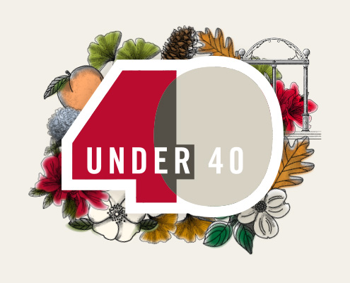 40 Under 40 Logo
